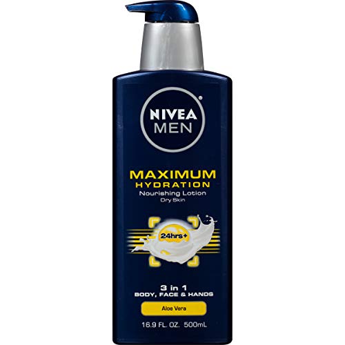 NIVEA Men Maximum Hydration 3 in 1 Nourishing Lotion 16.9 fl oz, Only $4.41, free shipping after using SS