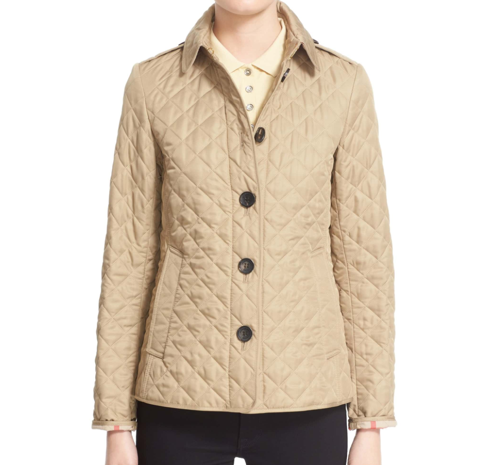 $446.00 ($595.00, 25% off) Burberry Ashurst Quilted Jacket