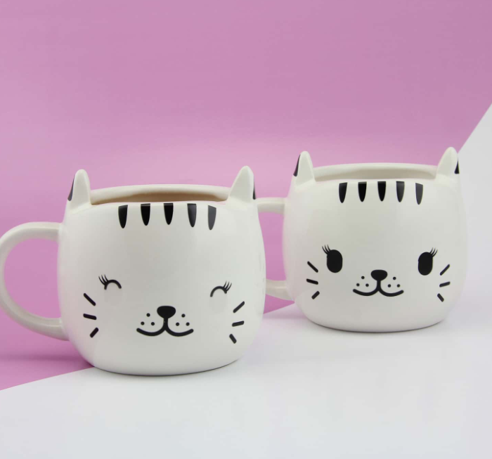 ​ Nordstrom 现有 PALADONE 超萌小猫陶瓷马克杯 感温微笑小猫, 现仅售$14，免运费！