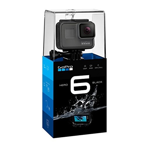 GoPro HERO6 Black 4K Action Camera (Certified Refurbished), Only $274.00 after clipping coupon, free shipping