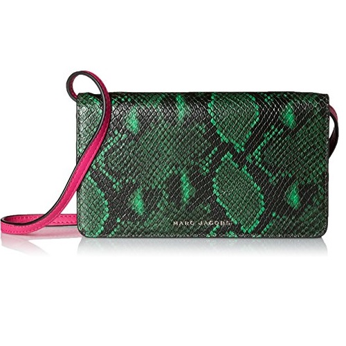 Marc Jacobs Block Letter Snake Leather Strap Wallet, Only $109.11, free shipping