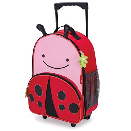 Skip Hop Kids Luggage With Wheels, Ladybug, Only $26.00, free shipping