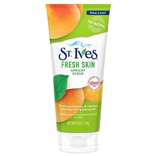St. Ives Fresh Skin Face Scrub, Apricot, 6 Oz, only  $3.41, free shipping