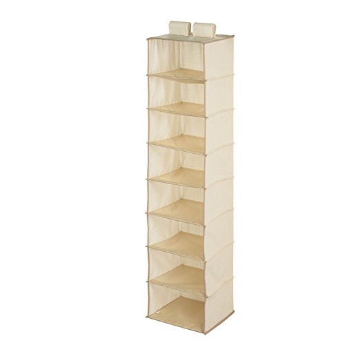 Honey-Can-Do SFT-01253 8-Shelf Hanging Organizer, Natural, Only $7.67