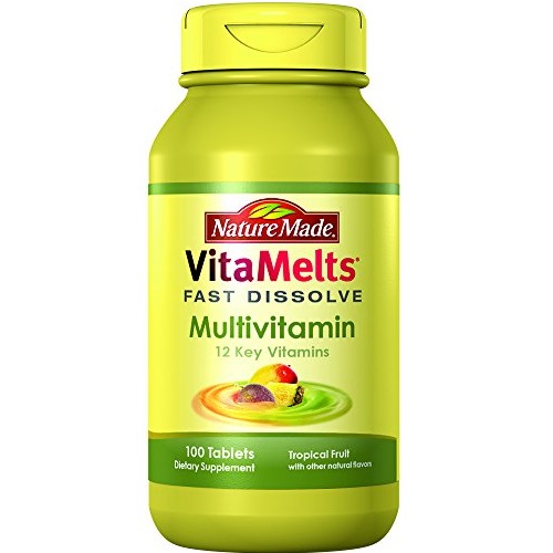 Nature Made VitaMelts Fast Dissolve Multivitamin (12 Key Vitamins) 100ct, Only $4.40 , free shipping after clipping coupon and using SS