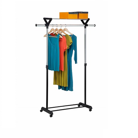 Honey-Can-Do GAR-02123 Extendable/Expandable Portable Laundry Rack Hanger, Only $15.02