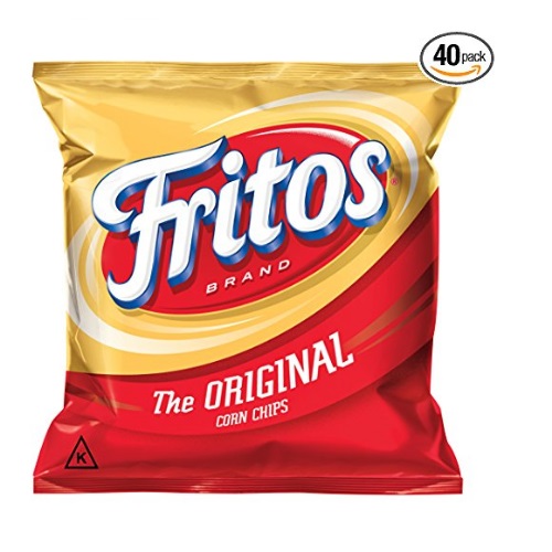 Fritos 原味玉米片，1 oz/包，共40包，原价$14.98，现仅售$11.38，免运费！