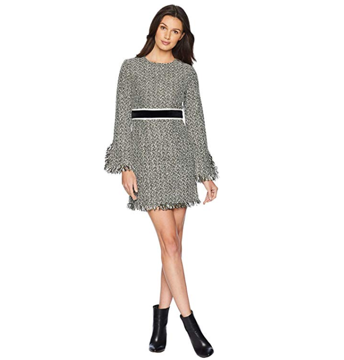 Juicy Couture Womens Hard Woven Hudson Tweed Shift Dress only $54.99