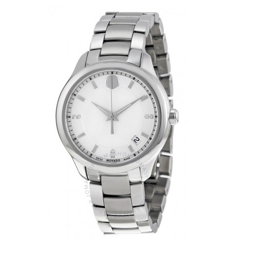 MOVADO Bellina White Mother of Pearl Dial Ladies Watch Item No. 0606978, only $329.99 after using coupon code, free shipping