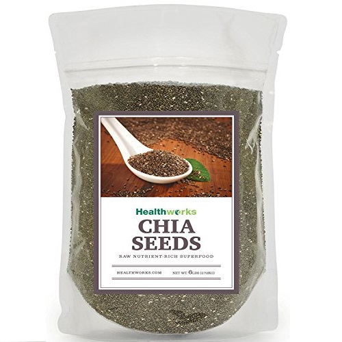 Healthworks Chia Seeds Raw Pesticide-Free, 6lb, Only $18.95