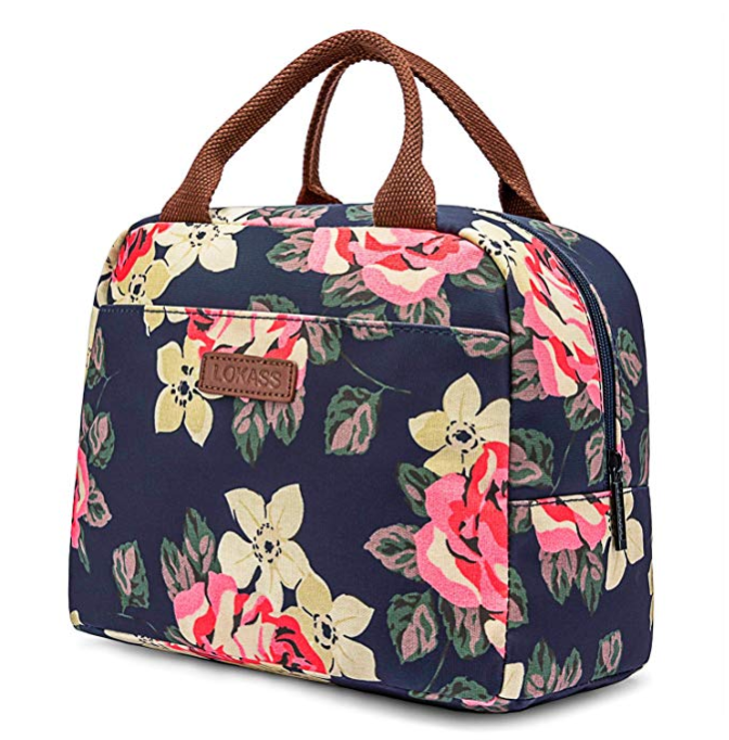 LOKASS Lunch Bag Cooler Bag Women Tote Bag Insulated Lunch Box Water-resistant Thermal Lunch Bag Soft Leak Proof Liner Lunch Bags for only $10.88 code: KAA3YWM2