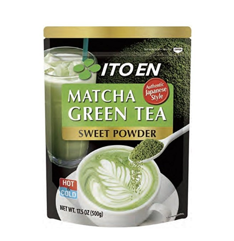 Ito En Matcha Green Tea, Sweet Powder, 17.5 Ounce (Pack of 1), Sweetened Green Tea Powder, Antioxidant Rich, Good Source of Vitamin C, Japanese Matcha Powder Mix  only $14.43
