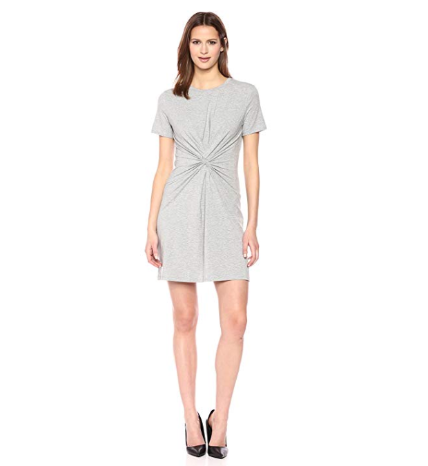 Theory Knot Tee Dress 女款时尚短袖连衣裙, 现仅售$55.85, 免运费！