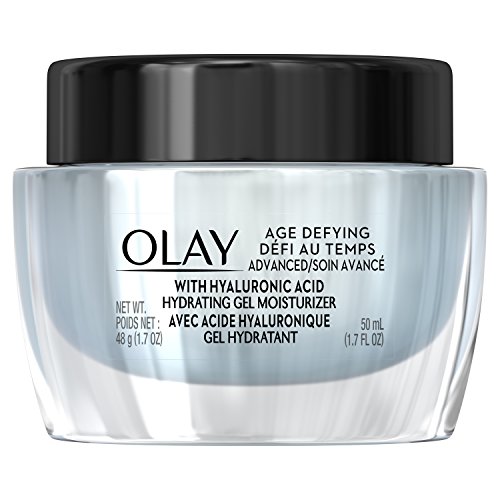 Olay Age Defying Advanced Gel Cream Moisturizer with Hyaluronic Acid for Dry Skin, 50 Ml, 1.7 Fluid Ounce, Only $8.60