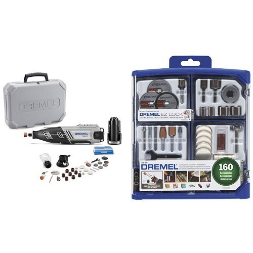 Dremel 8220-2/28 12-Volt Max Cordless Rotary Tool with 160-Piece Accessory Kit, Only $138.10, free shipping