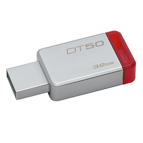 Kingston Digital 32GB USB 3.0 Data Traveler 50, 110MB/s Read, 15MB/s Write (DT50/32GB), Only $7.15