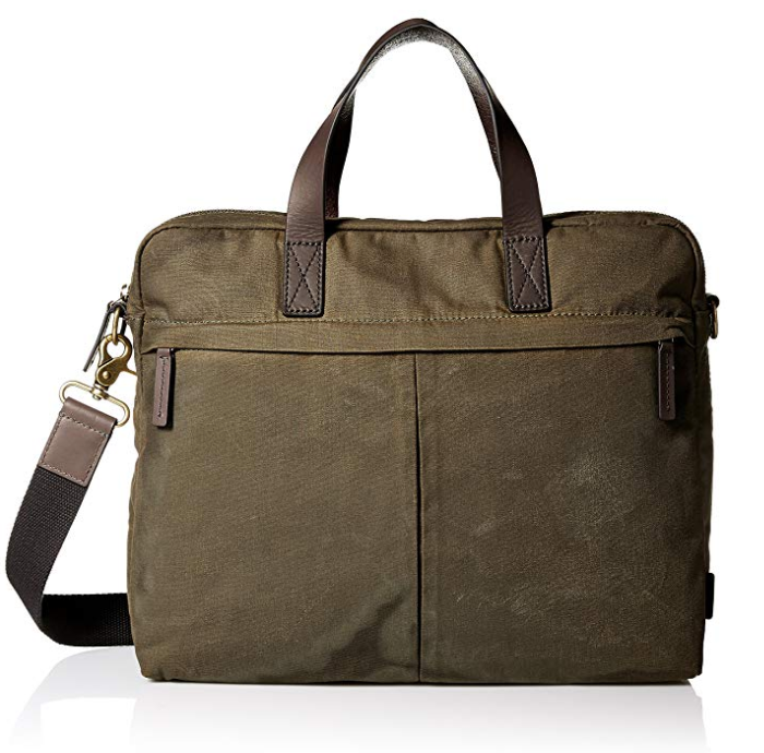 Fossil Men's Buckner Leather Brief Workbag only $59.21