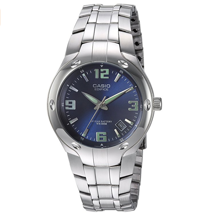 Casio Men's Edifice EF106D-2AV Stainless Steel Watch ONLY $26.67