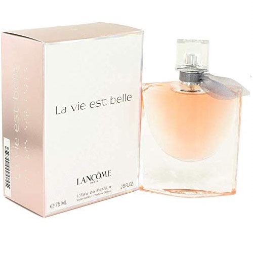 Lancome蘭蔻La Vie est Belle 美麗人生香水，2.5oz/75ml，現僅售 $71.99，免運費