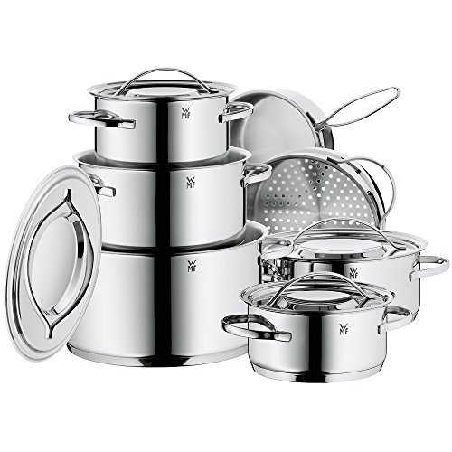 WMF 07 1112 6040 Gala II Cookware Set, Silver, Only $155.18, free shipping