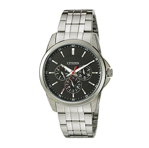 Citizen西鐵城AG8340-58E 男士石英手錶，原價$129.99，現僅售$80.99 ，免運費