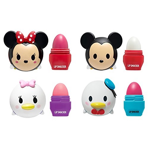 Lip Smacker Disney Tsum Tsum Lip Balm, Mickey/Minnie/Donald/Daisy, 4 Count, Only $12.59