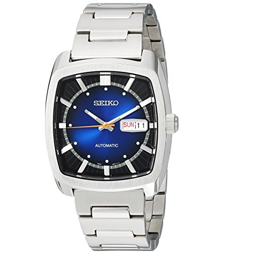 Seiko Men's 'RECRAFT Series' Automatic Stainless Steel Casual Watch, Color:Silver-Toned (Model: SNKP23), Only $136.98, free shipping