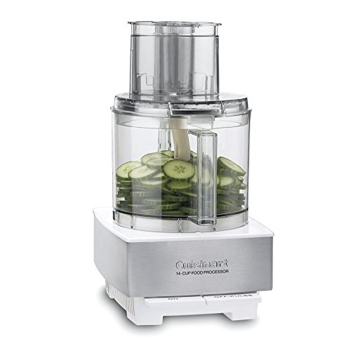 Cuisinart DFP-14BCWNYAMZ Food Processor, 14 Cup, Stainless Steel, White, Only $151.98, free shipping