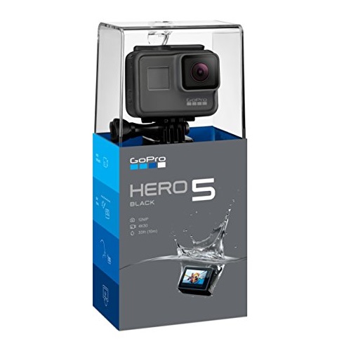 GoPro HERO5 Black — Waterproof Digital Action Camera for Travel with Touch Screen 4K HD Video 12MP Photos, Only $219.009, free shipping