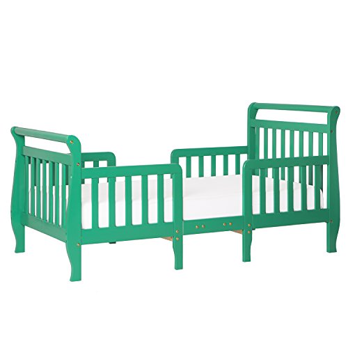 Dream On Me Emma 3 in 1 Convertible Toddler Bed, Emerald, Only $56.99, You Save $81.00(59%)