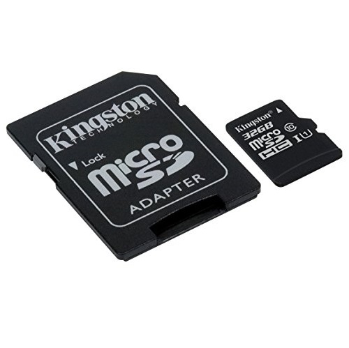 Kingston Canvas Select 32GB microSDHC Class 10 microSD Memory Card UHS-I 80MB/s R Flash Memory Card with Adapter (SDCS/32GB), Only $4.99
