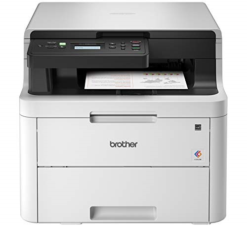Brother HL-L3290CDW Compact Digital Color Printer Providing Laser Printer Quality Results with Convenient Flatbed Copy & Scan, Wireless Printing and Duplex Printing,, Only $299.99, free shipping