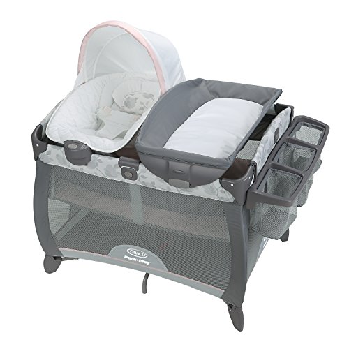 Graco Pack 'n Play Quick Connect Portable Napper Deluxe Bassinet, Diana, Only $123.49, free shipping
