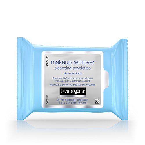 史低价！Neutrogena露得清深层洁净卸妆棉，21片/包，共3包，现点击coupon后仅售$7.34，免运费