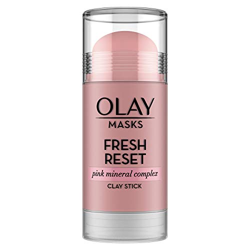 Face Masks by Olay, Clay Facial Mask Stick With Pink Mineral Complex, Fresh Reset, 1.7 Oz, Only $9.99