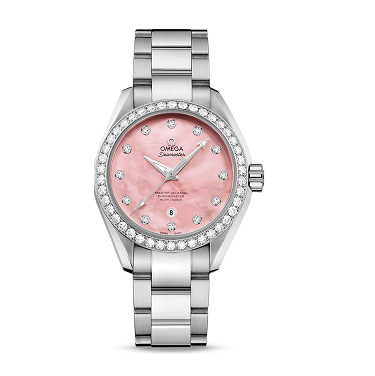 OMEGA Seamaster Aqua Terra Automatic Diamond Ladies Watch Item No. 231.15.34.20.57.003, only $6495.00 after using coupon code, free shipping