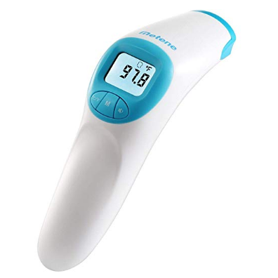 Metene Digital Infrared Non-Contact Forehead Thermometer. Suitable for Baby, Toddlers and Adults And Object with Instant Results $13.99