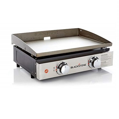 Blackstone Tabletop Grill - 22 Inch Portable Gas Griddle - Propane Fueled - 2 Adjustable Burners -for Outdoor Cooking While Camping, Tailgating or Picnicking, Only $119.99, free shipping