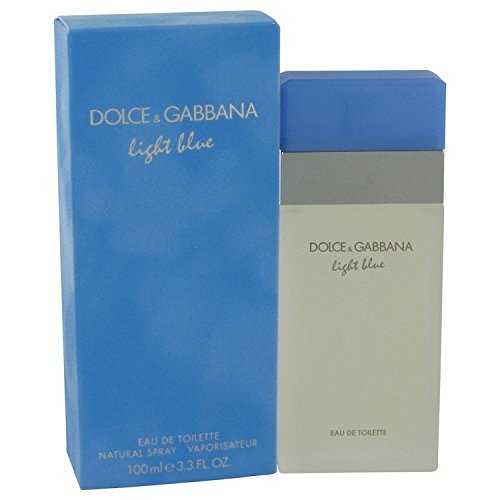 Dolce & Gabbana   杜嘉班納 淡藍女士 淡香水， 3.3 oz，原價$85.00，現僅售$49.99 ，免運費