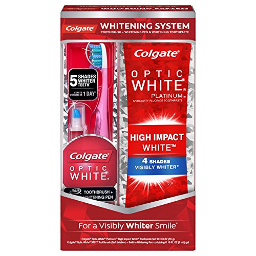 Colgate Optic White Toothpaste and Whitening Pen 2-in-1 Teeth Whitening Kit, Only $10.37, free shipping after clipping coupon and using SS