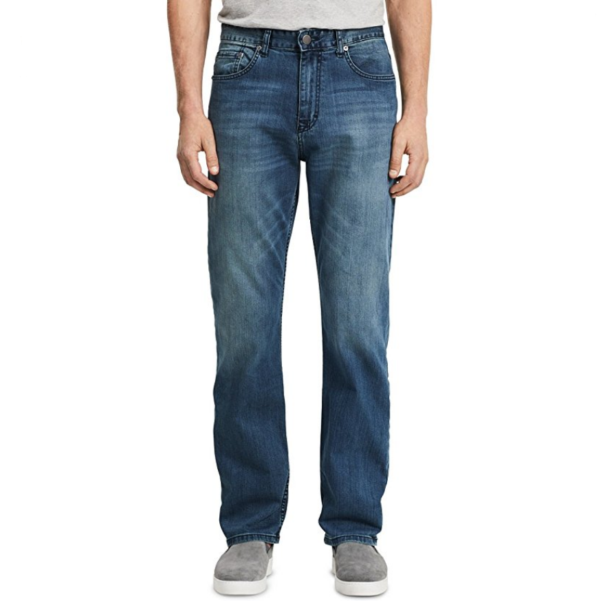Calvin Klein Men's Relaxed Straight Leg Jean In Osaka Blue $20.85 FREE Shipping on orders over $25
