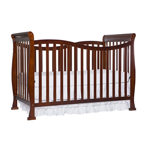 Dream On Me Violet 7 in 1 Convertible Life Style Crib, Espresso $99.99，free shipping