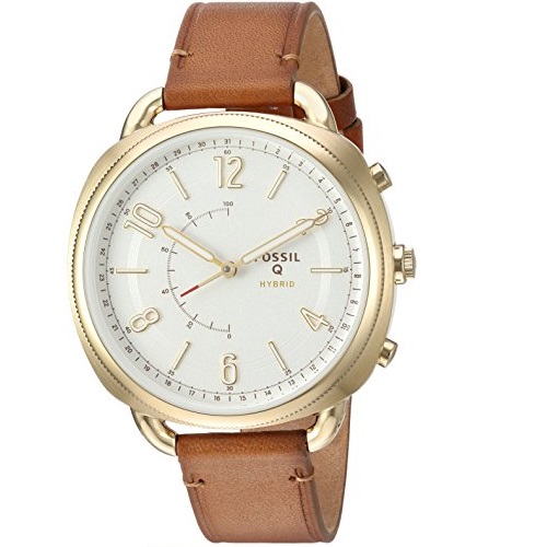 Fossil Hybrid Smartwatch - Q Accomplice Sand Leather FTW1201, Only $77.50, You Save $77.50(50%)