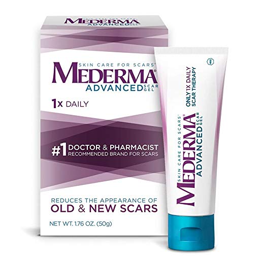 Mederma Advanced Scar Gel - 1x Daily - Reduces the Appearance of Old & New Scars - #1 Doctor & Pharmacist Recommended Brand for Scars - 1.76 oz., Only $18.02free shipping after  using SS
