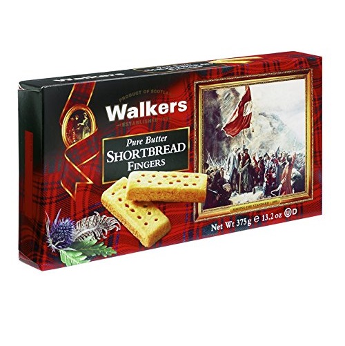 Walkers 苏格兰黄油 手指饼干， 13.2盎司，现点击coupon后仅售$7.36，免运费