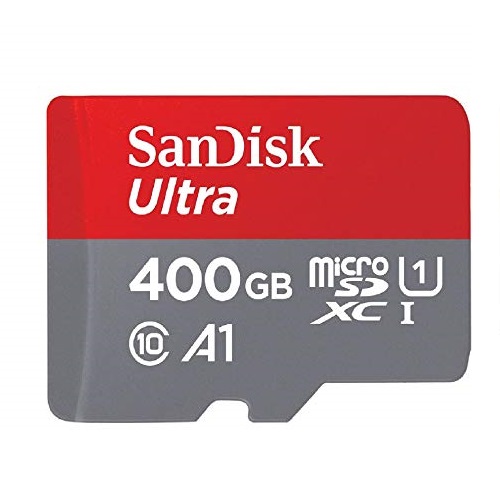 Sandisk Ultra 400GB Micro SDXC UHS-I Card with Adapter - SDSQUAR-400G-GN6MA, Only $44.99