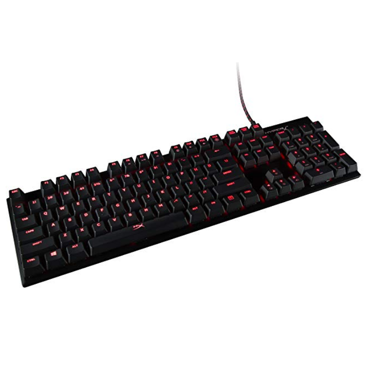 HyperX Alloy FPS Pro - Tenkeyless Mechanical Gaming Keyboard - 87-Key, Ultra-Compact Form Factor - Clicky - Cherry MX Blue - Red LED Backlit (HX-KB4BL1-US/WW) $49.99，free shipping