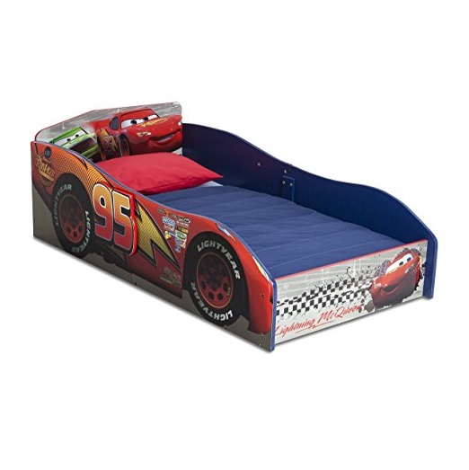 Delta Children Wood Toddler Bed, Disney/Pixar Cars, only $88.52, free shipping