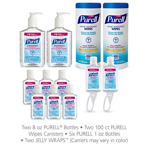 PURELL 9652-K1 Advanced Hand Sanitizer and Sanitizing Wipe Kit, Only $13.42, free shipping after using SS