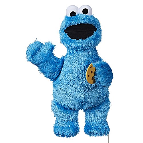 Sesame Street Feed Me Cookie Monster Plush: Interactive 13 Inch Cookie Monster, Says Silly Phrases, Belly Laughs, Sesame Street Toy for Kids 18 Months Old and Up, Only $19.97